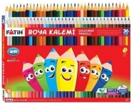 Fatih Kuru Boya Kalemi Tam Boy 36 Renk resim