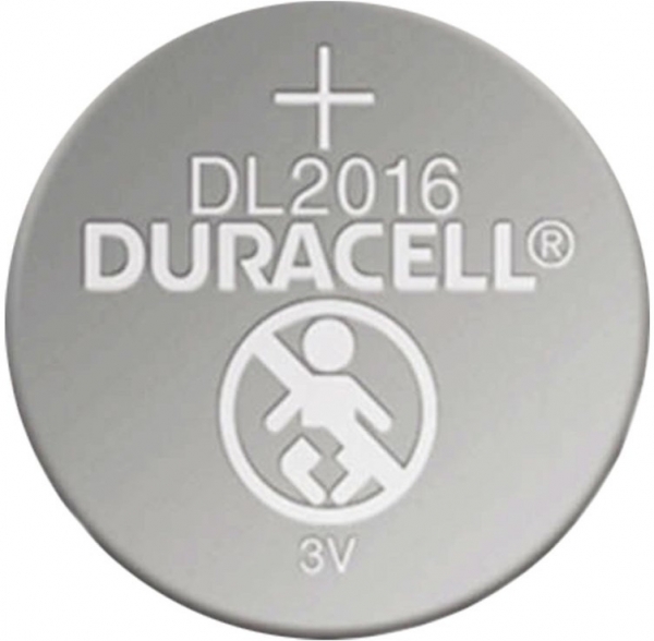 Duracell DL/CR 2016 Düğme Pil