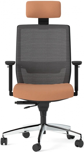 Bürotime Bold Başlıklı Krom Yönetici Koltuğu