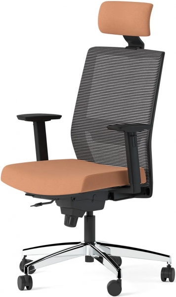 Bürotime Bold Başlıklı Krom Yönetici Koltuğu