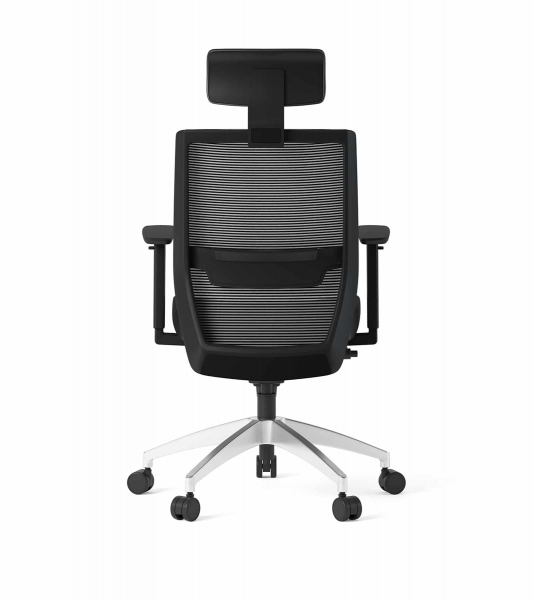 Bürotime Bold Başlıklı Alüminyum Deri Yönetici Koltuğu