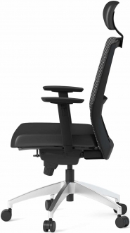 Bürotime Bold Başlıklı Alüminyum Deri Yönetici Koltuğu