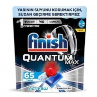 Finish Quantum Max Tablet Bulaşık Makinesi Deterjanı 65 Adet resim