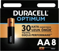 Duracell Optimum AA 8'li resim