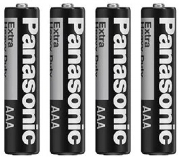 Panasonic Extra Heavy Duty AAA 4'lü İnce Kalem Pil