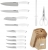 Cuisinart C77SSW-12P Standlı Bıçak Seti 12 Parça