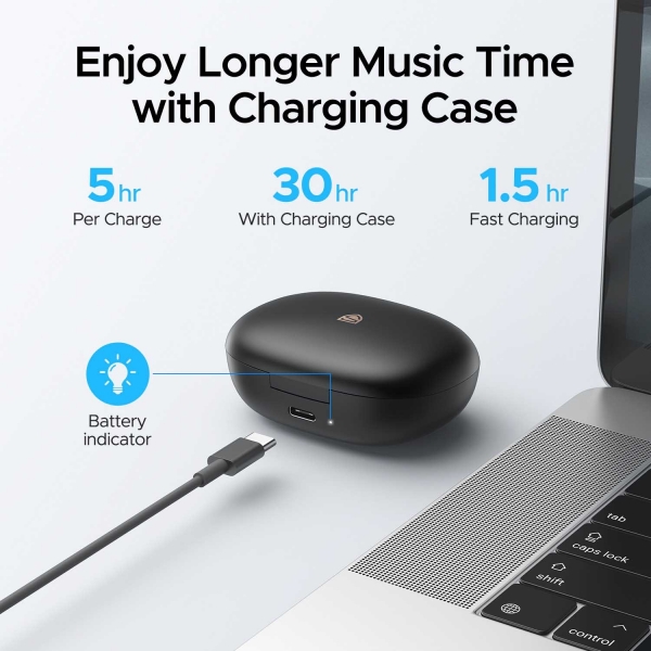 Soundpeats Mac 2 Tam Kablosuz Kulaklık