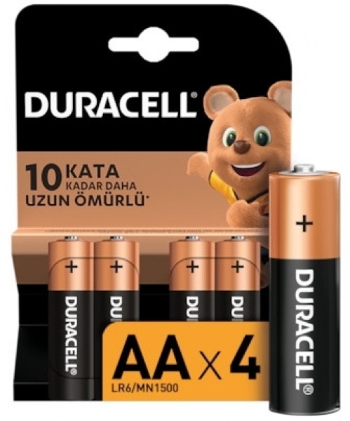 Duracell Basic AA 4'lü Kalem Pil