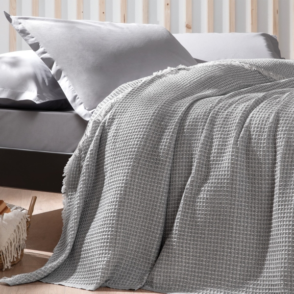 Yataş Bedding Octo Açık Gri 185x230 cm (Açık Gri)