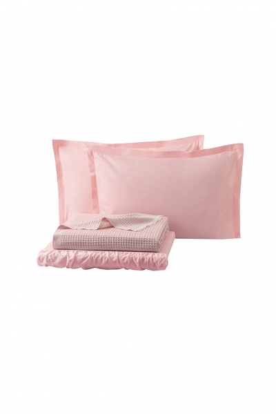 Yataş Bedding Octo Açık Pembe 185x230 cm (Açık Pembe)