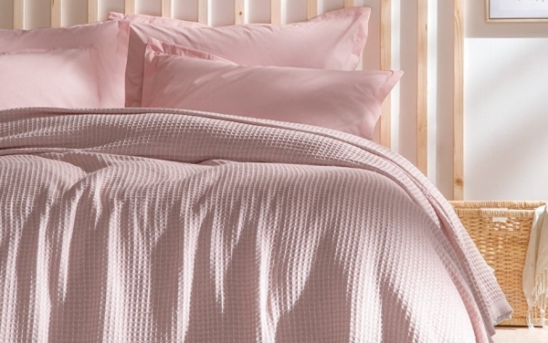 Yataş Bedding Octo Açık Pembe 185x230 cm (Açık Pembe)