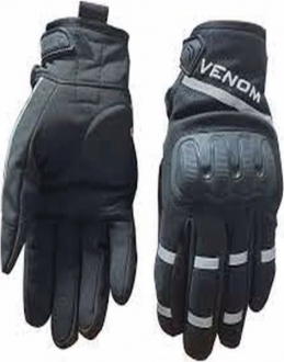 Venom 9010 Siyah Motosiklet Eldiveni
