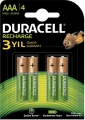 Duracell Şarj Edilebilir AAA 750 mAh 4'lü resim