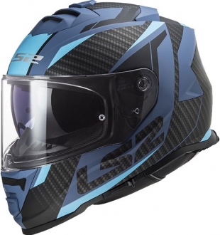 LS2 Storm Racer Mat Mavi