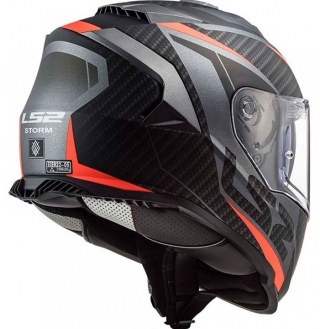 LS2 Storm Racer Mat Turuncu