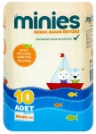 Minies Bebek Bakım Örtüsü 60X60 cm 10 Adet resim