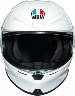AGV K6 Solid PLK White