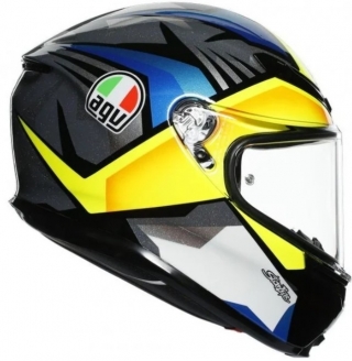 AGV K6 Multi Joan Black Blue Yellow