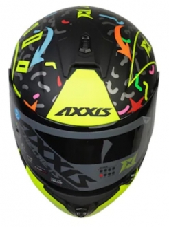 Axxis Draken Crazy Matt Fluor - Yellow
