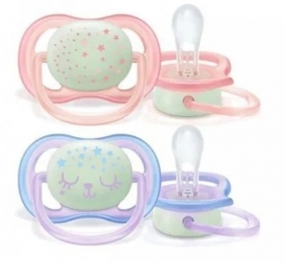 Philips Avent Ultra Air Night 2'li Silikon Emzik 0-6 Ay