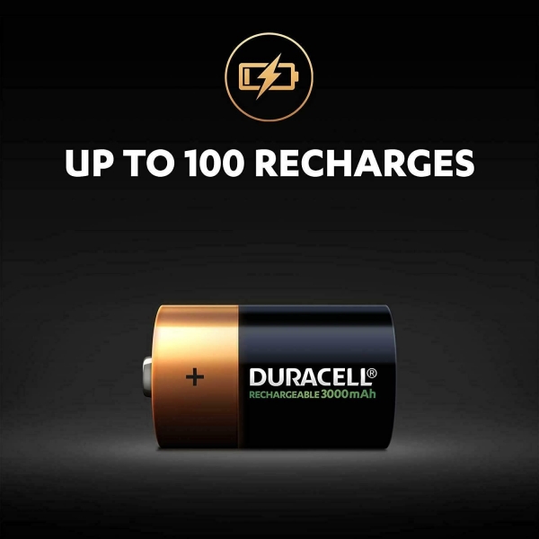 Duracell Recharge Ultra D Büyük Boy Pil