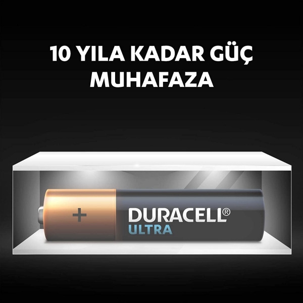 Duracell Ultra AAA 8'li İnce Kalem Pil
