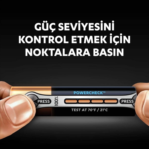 Duracell Ultra AAA 10'lu İnce Kalem Pil