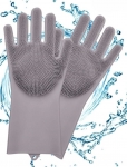 Magic Gloves Sihirli Silikon Bulaşık Eldiveni resim