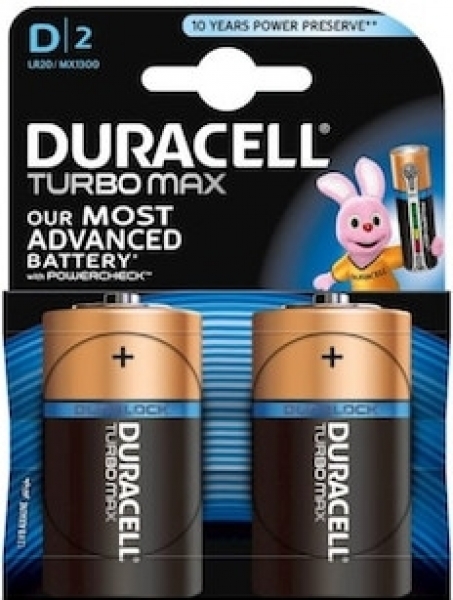 Duracell Turbo Max D Büyük Boy Pil
