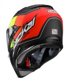 Caberg Jackal Imola Matt Black/Multi Fluo/White