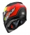 Caberg Jackal Imola Matt Black/Multi Fluo/White