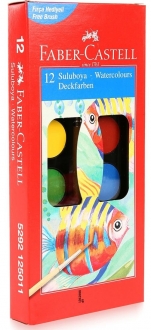 Faber-Castell Küçük Boy 12'li Sulu Boya