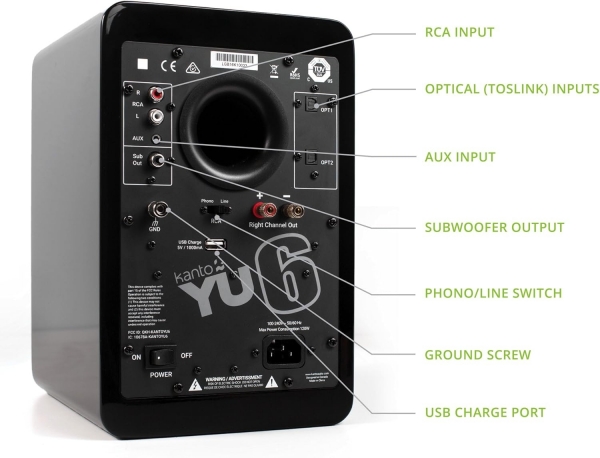 Kanto YU6 Bluetooth Hoparlör