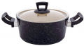 Hascevher Spider Granit Derin Tencere 18 cm resim