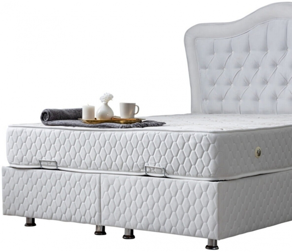 Setay Camelli 140x190 Baza+Başlık+Yatak Seti