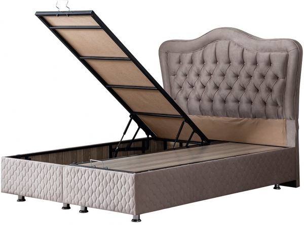 Setay Camelli 140x190 Baza+Başlık+Yatak Seti