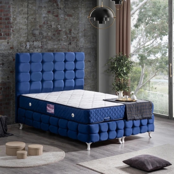 Setay Duke Lux Deluxe 140x190 Baza+Başlık+Yatak Seti