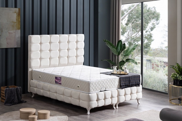 Setay Duke Lux Deluxe 140x190 Baza+Başlık+Yatak Seti