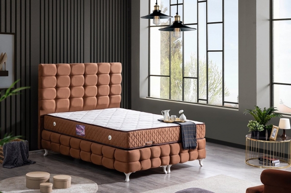 Setay Duke Lux Deluxe 140x190 Baza+Başlık+Yatak Seti