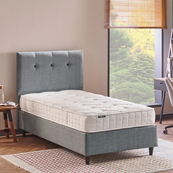 Yataş Bedding Nova Sandıklı Silver Therapy 120x200 Baza+Başlık+Yatak Seti