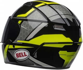 Bell Qualifier Flare Gloss Siyah Hi-Viz