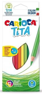 Carioca Tita Kuru Boya Kalemi 12'li