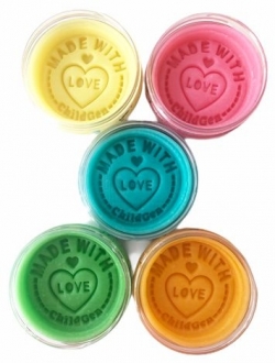 ChildGen Oyun Hamuru 5'li Pastel Set 5x125 g