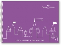 Faber-Castell PP Kapak Resim Defteri 25x35 cm 30 Yaprak resim