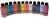 Artdeco Ana Renkler Akrilik Boya 12'li Set 140 ml