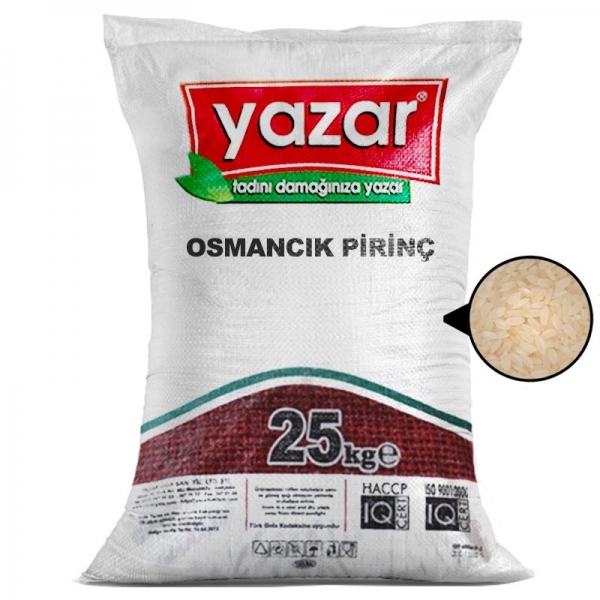 Yazar Osmancık Pirinç 25 kg
