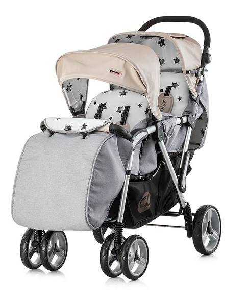 Chipolino Tandem Platinum Bebek Arabası
