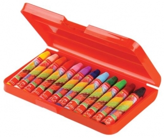 Faber-Castell Plastik Kutu Pastel Boya 12 Renk
