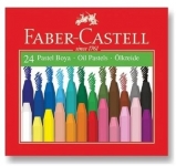 Faber-Castell Karton Kutu Pastel Boya 24 Renk resim