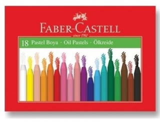 Faber-Castell Karton Kutu Pastel Boya 18 Renk
